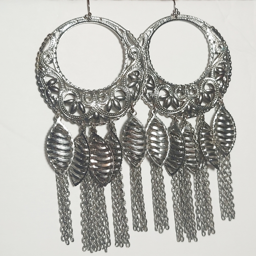 Bohemian Chandelier Dream Catcher Earrings